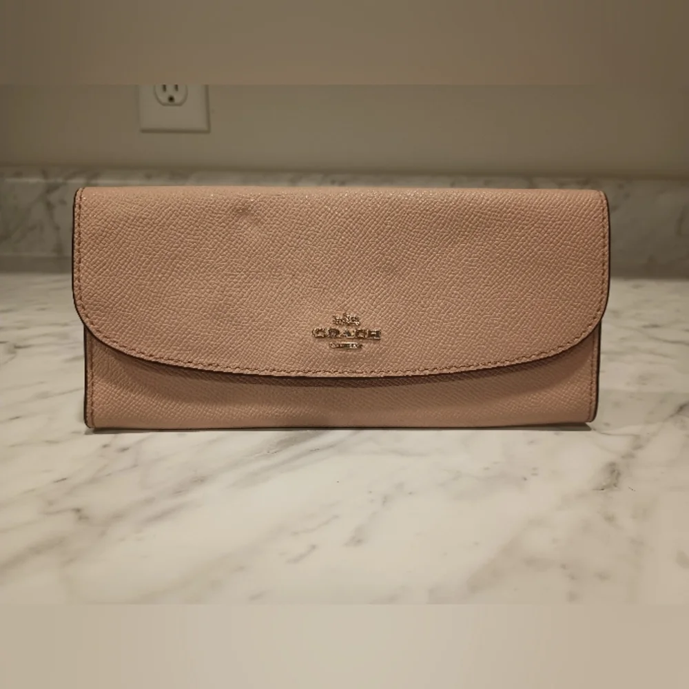 Coach Leather Envelope Wallet